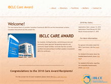 Tablet Screenshot of ibclccare.org